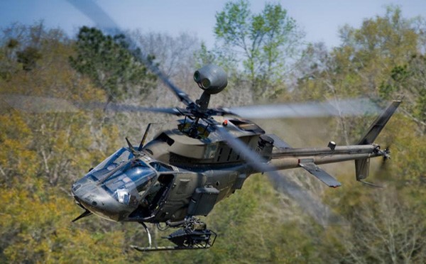 OH-58D Kiowa Warrior American Reconnaissance Helicopter (B)